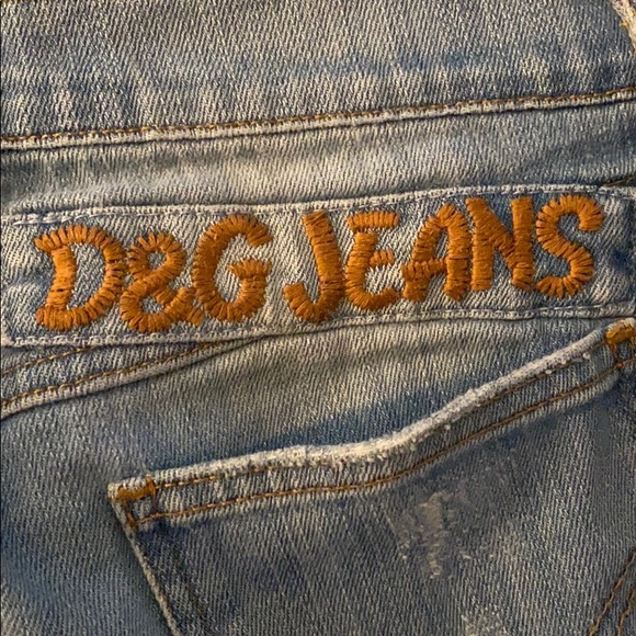 Dolce & Gabbana Jeans 28 early 2000’s Y2K style hemmed at 29 inch inseam - Picture 8 of 11